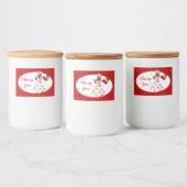 Cherry Preserve Canning Label Lebensmitteletikett (Flaschen)