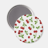 Cherry Print Magnet (Vorderseite/Rückseite)