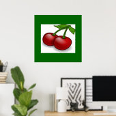 Cherry Print Poster (Heimbüro)