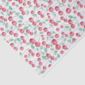 Cherry Print Tissue Paper Seidenpapier (Ausschnitt)