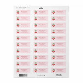 Cherry Red and Pink Return Address (Vorne)