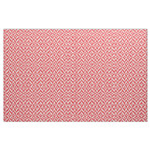 Cherry Red Geometric Deko Cube Pattern Stoff (Yard (91,4 cm))