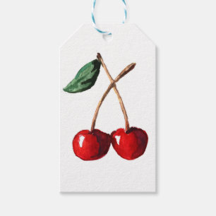 Cherry Red Geschenkanhänger