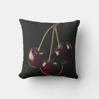 Cherry Red Kissen