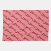 Cherry Red Licorice Whips Licorice Drehung Candy Geschirrtuch (Horizontal)