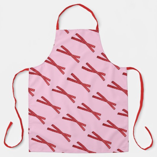 Cherry Red Licorice Whips Licorice Drehung Candy Schürze (Vorderseite)