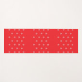 Cherry Red mit Mandalasen Yogamatte (Vorderseite (Horizontal))