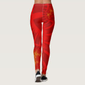 Cherry Red Remix Leggings (Rückseite)