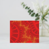Cherry Red Remix Postkarte (Stehend Vorderseite)