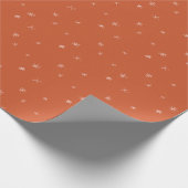 Cherry Red Star Musterpapier Geschenkpapier (Ecke)