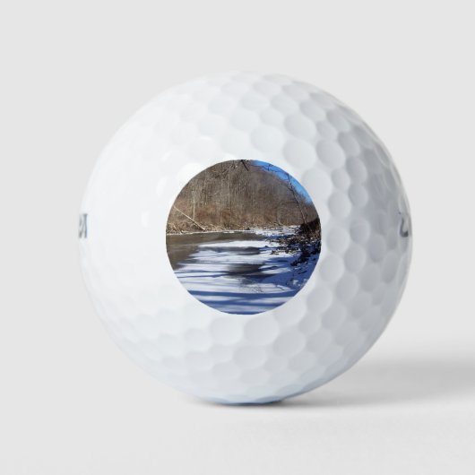 Cherry River Nicholas Landkreis Golfball (Vorderseite)