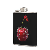 Cherry Rock Style Stainless Steel Flask Flachmann (Links)