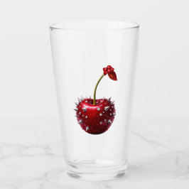 Cherry Rock Style Stainless Steel Flask Glas