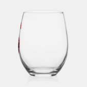 Cherry Rock Style Stainless Steel Flask Weinglas Ohne Stiel (Links)