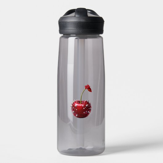 Cherry Rock Style Water Bottle Trinkflasche (Vorne)