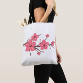 Cherry rosa Blume Muster ! Tasche (Von Nahem)