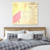 Cherry Run-Eigenschaft Leinwanddruck (Insitu (Schlafzimmer))