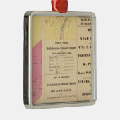 Cherry Run-Eigenschaft Silbernes Ornament (Rechts)