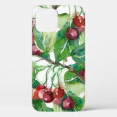 Cherry Seamless Pattern Case-Mate iPhone Hülle (Rückseite)