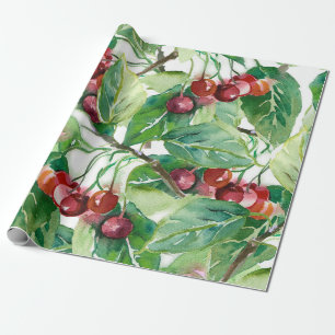 Cherry Seamless Pattern Geschenkpapier