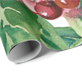 Cherry Seamless Pattern Geschenkpapier (Rolleneckpunkt)