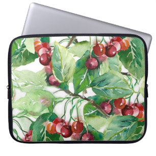 Cherry Seamless Pattern Laptopschutzhülle