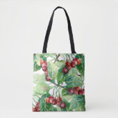 Cherry Seamless Pattern Tasche (Vorderseite)