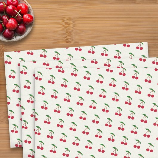 Cherry Seidenpapier