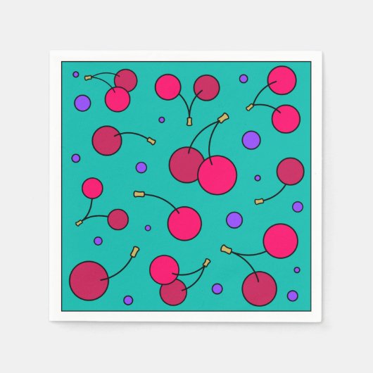 Cherry Serviette (Vorderseite)