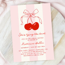 Cherry She's The Knot Brautparty