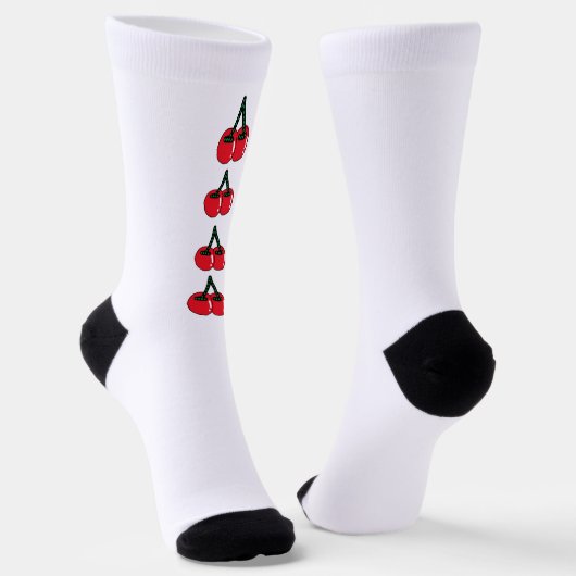 cherry socken (Gewinkelt)