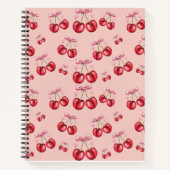 Cherry Spiral Notebook Notizblock (Vorderseite)