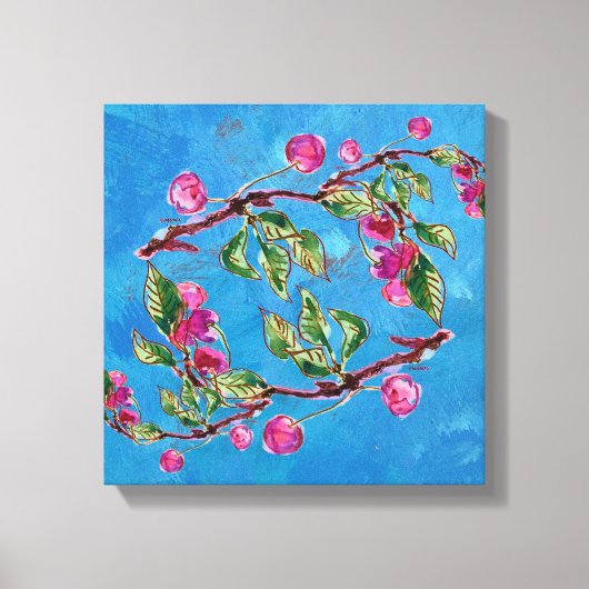 Cherry Splendor Leinwanddruck (Vorderseite)