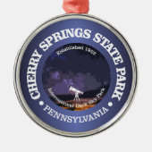 Cherry Springs SP Ornament Aus Metall (Vorne)
