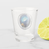 Cherry Springs Staat Park Pennsylvania Abzeichen Schnapsglas (Rückseite)