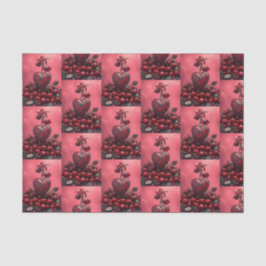 Cherry Steampunk Valentine Seidenpapier