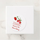 Cherry Stems Fresh Fruit String Tag Geschenkanhänger (Beispiel)