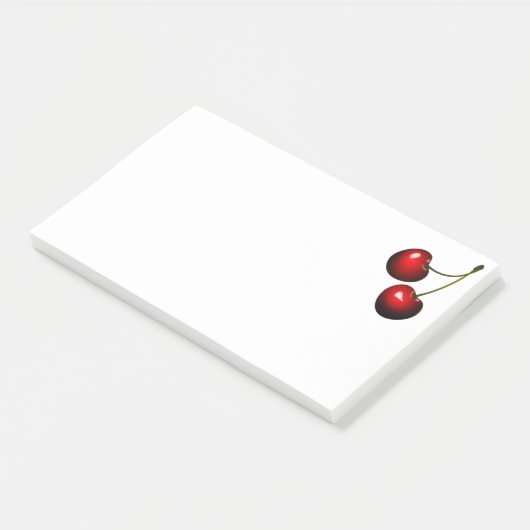 Cherry Sticky Notes Post-it Klebezettel (angewinkelt)