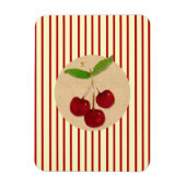 Cherry Stripe Premium Flexi Magnet (Vertikal)