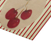 Cherry Stripe Schneidebrett (Ecke)