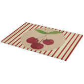 Cherry Stripe Schneidebrett (Ecke)