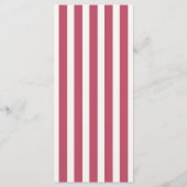 Cherry Striped Menükarte (Rückseite)