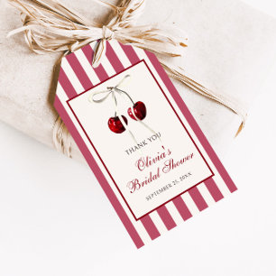 Cherry Striping Vielen Dank Geschenkanhänger