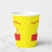 Cherry Süsse Pie Birthday Party Pappbecher (Rechts)