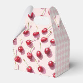 Cherry Sweet 1. Geburtstag Geschenkschachtel (Rückseite)