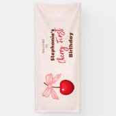 Cherry Sweet Birthday Banner (Vertikal)