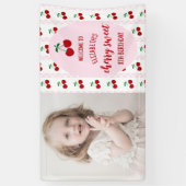 Cherry Sweet Birthday Banner (Vertikal)