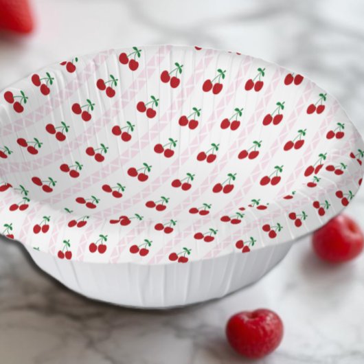 Cherry Sweet Birthday Pappteller