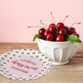 Cherry Sweet Birthday Pappteller