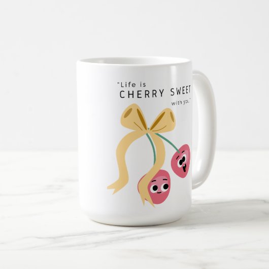 CHERRY SWEET KAFFEETASSE (VorderseiteRechts)